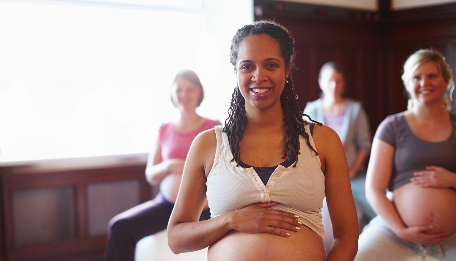 Pränatales Yoga und Gymnastik in Murten bei Family Bloom: Wohlbefinden für Schwangere